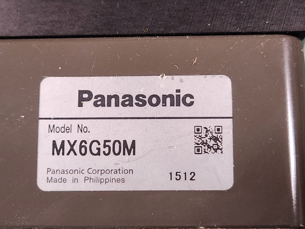 PANASONIC SINGLE PHASE INDUCTION MOTOR M61X6GV4Y + MX6G50M 파나소닉 인덕션 모터 & 감속기 (중고)