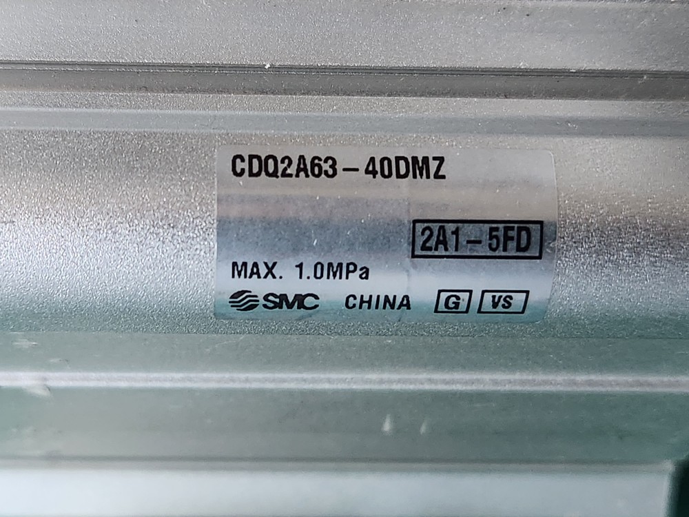 SMC CYLINDER CDQ2A63-40DMZ 실린더 (중고)