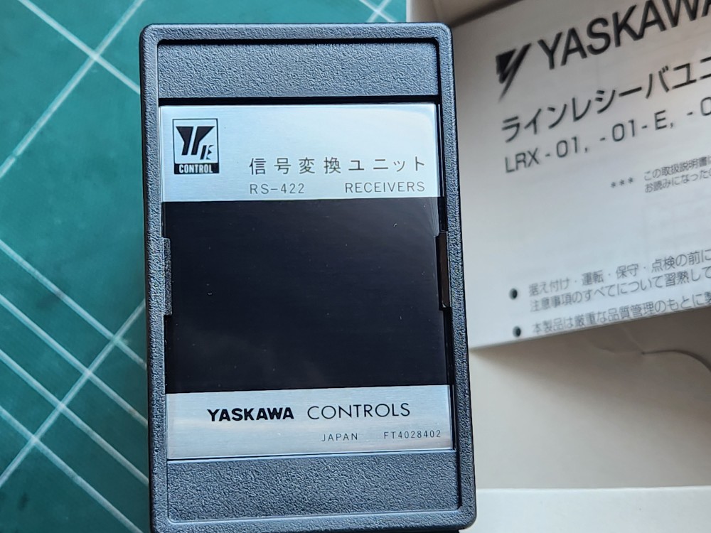 (신품) YASKAWA RECEIWER UNIT  LRX-01-E/A3 야스카와 리시브 유닛