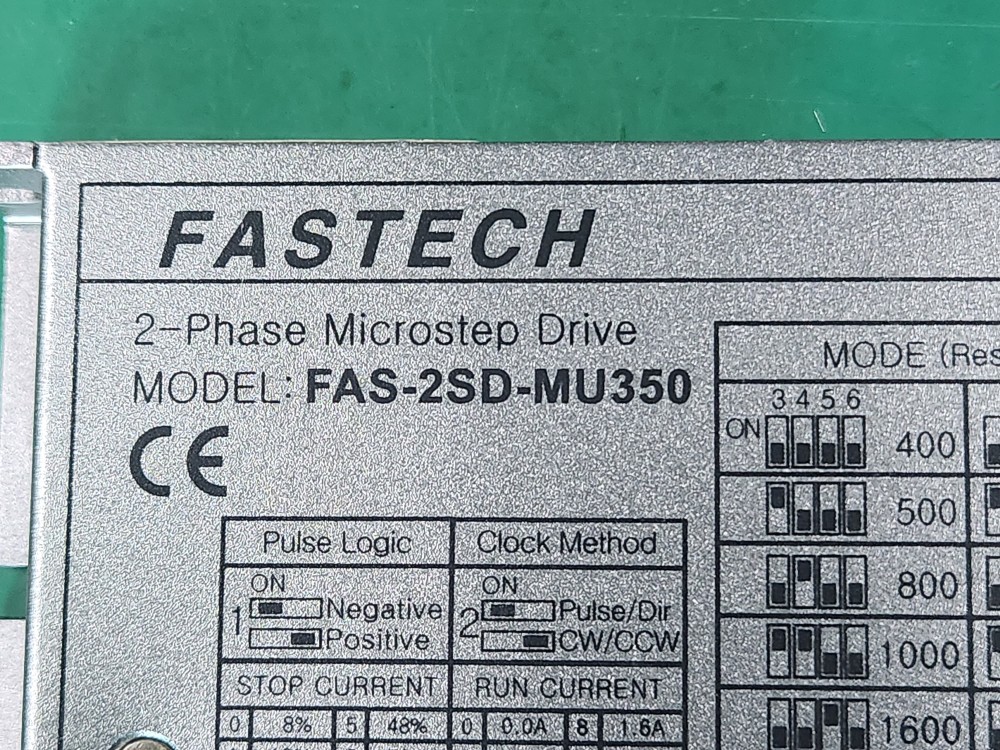 FASTECH 2 PHASE  MICRO-STEP DRIVE FAS-2SD-MU350 패스테크 스텝 드라이브 (중고)