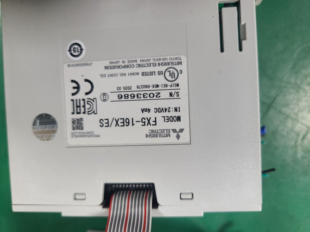 MITSUBISHI PLC FX5-16EX/ES+FX5-16EYT/ES (중고) 미쓰비씨 피엘씨