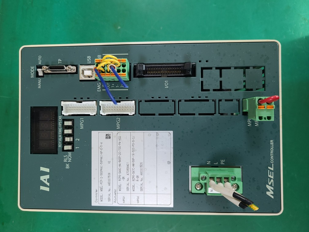 IAI CONTROLLER MSEL-PCF-2-56SPWAI-56PWAI-NP-E-5-4 (중고)