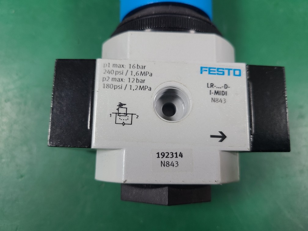 (A급-미사용품) FESTO REGULATOR 192314 N843  I-MIDI 훼스토 레귤레이터