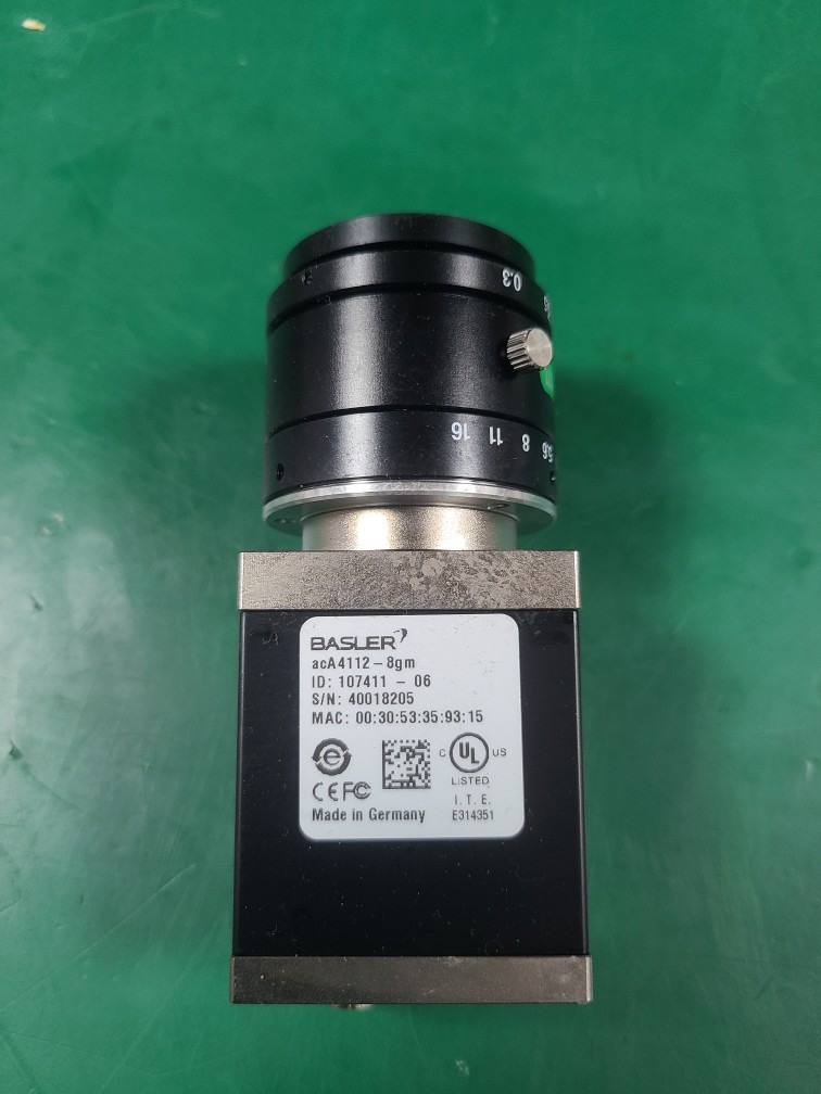 BASLER CCD CAMERA ACA4112-8GM 107411-06 (중고) HD 산업용카메라