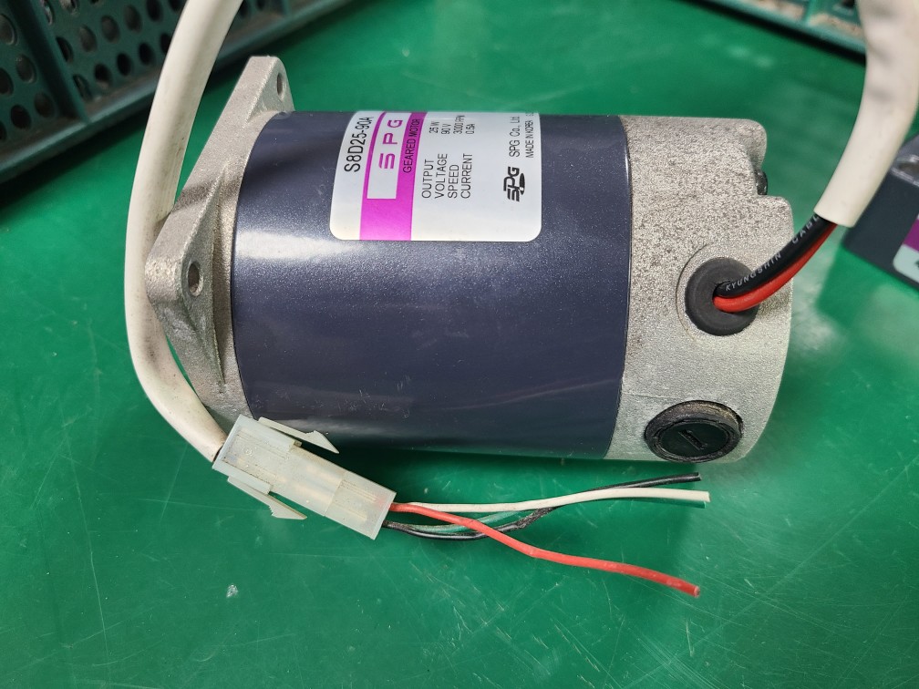 SPG DC GEARD MOTOR S8D25-90A (미사용중고) 성신 기어드모타