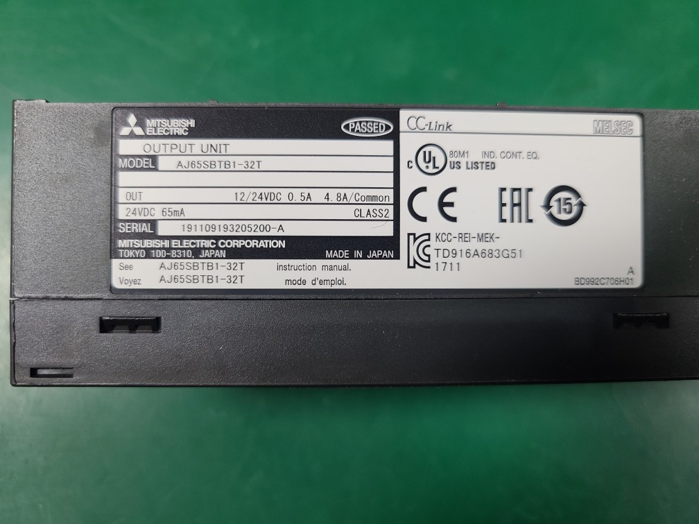 MITSUBISHI CC-LINK AJ65SBTB1-32T (중고-2019년식) 미쓰비씨 씨씨링크