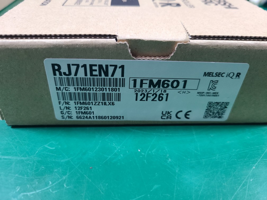 (A급-박스포장) MITSUBISHI PLC RJ71EN71 (2023년식) 이더넷통신 카드