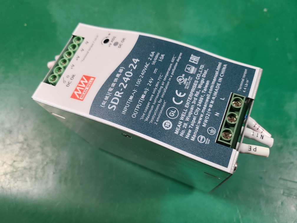 MW POWER SUPPLY SDR-240-24 (중고) 민웰 파워서플라이