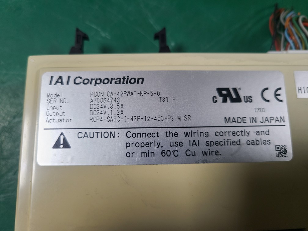 IAI SERVO DRIVE PCON-CA-42PWAI-NP-5-0 (중고) 로봇 콘트롤라