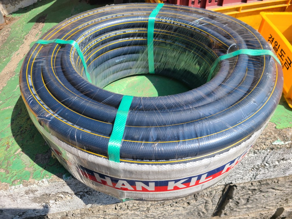 (A급-미사용품) HANKIL QUALITY HOSE THUNDER POWER AIR HOSE 19mm 50m 한길 강력 에어호스