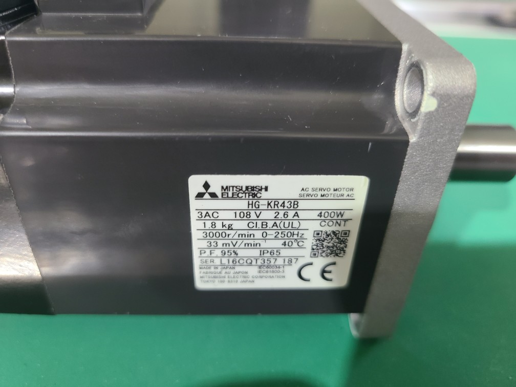 (미사용중고) MITSUBISHI SERVO MOTOR HR-KR43B 미쓰비씨 서보모타